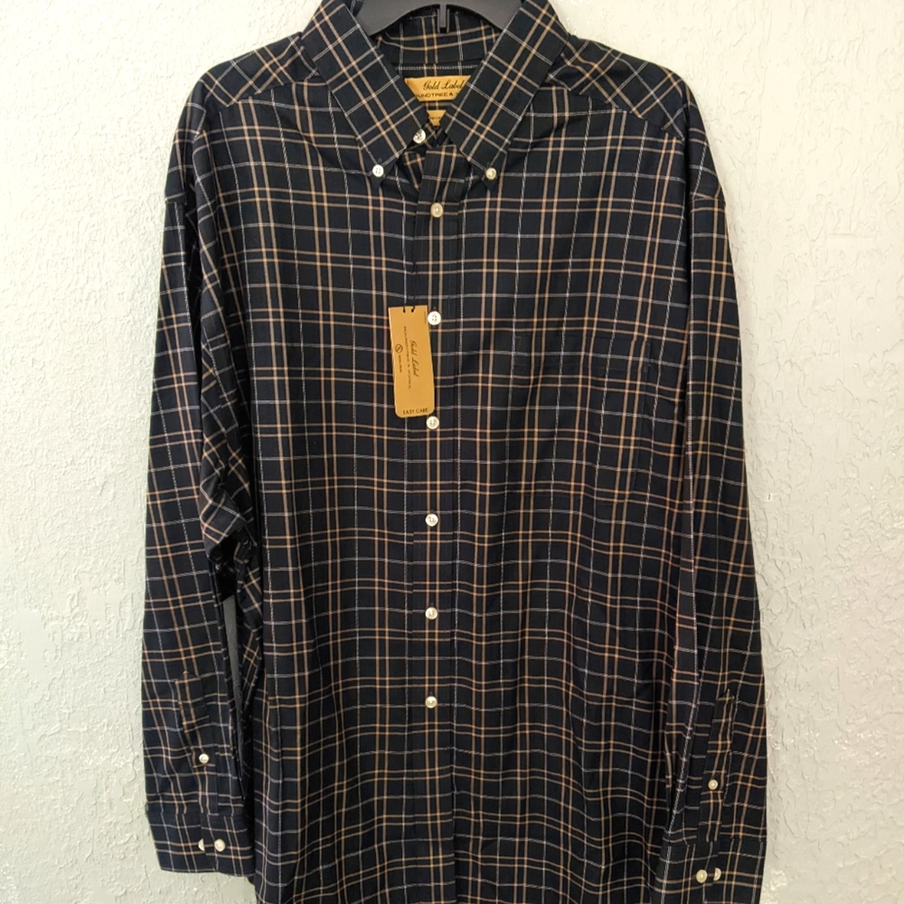 Men's Dress Shirt 2X NWT